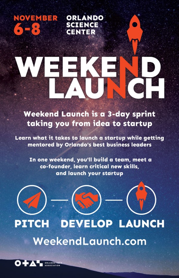 Weekend Launch Flyer